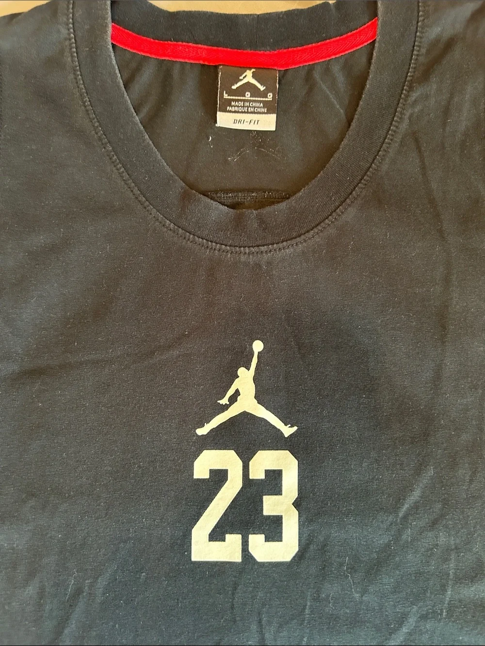🔥Jordan Black Tank with White Jumpman 23